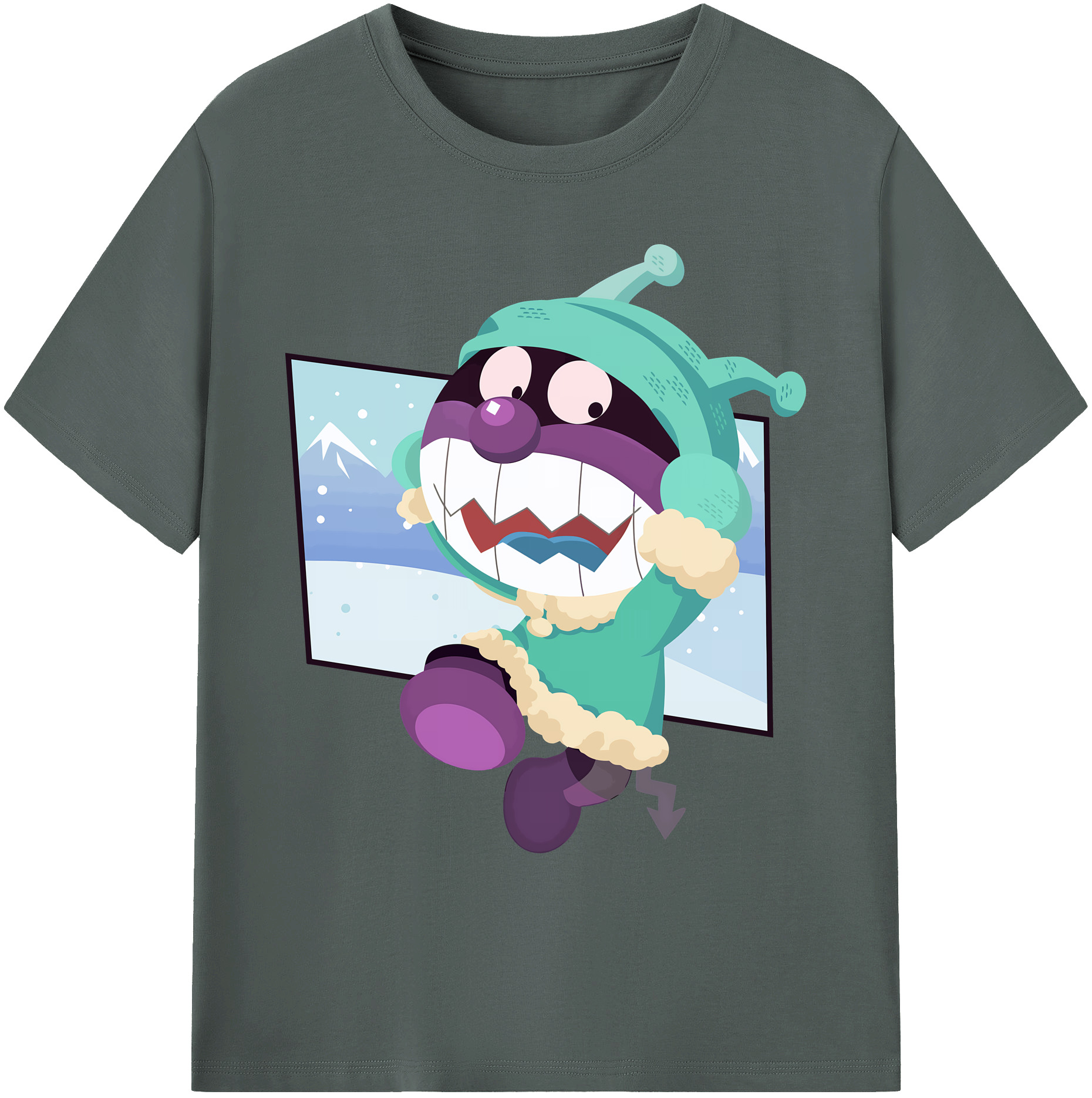 （画像用） アンパンマン Anpanman 綿100％ メンズ半袖Tシャツ｜肌触りやわらか＆通気性